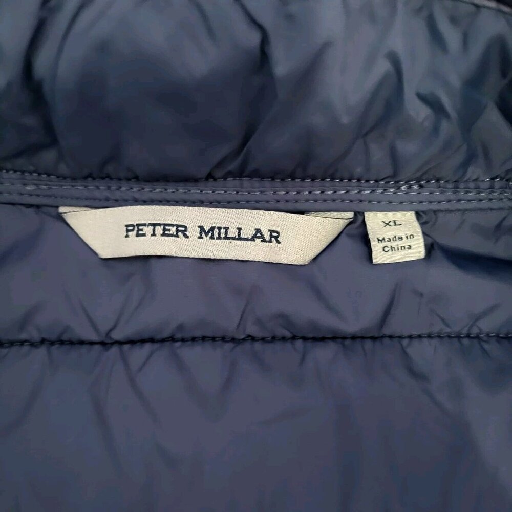Peter Millar  Garment-Dyed  Stardust Blue Vest Men's Sz XL MSRP $230 - Picture 9 of 9